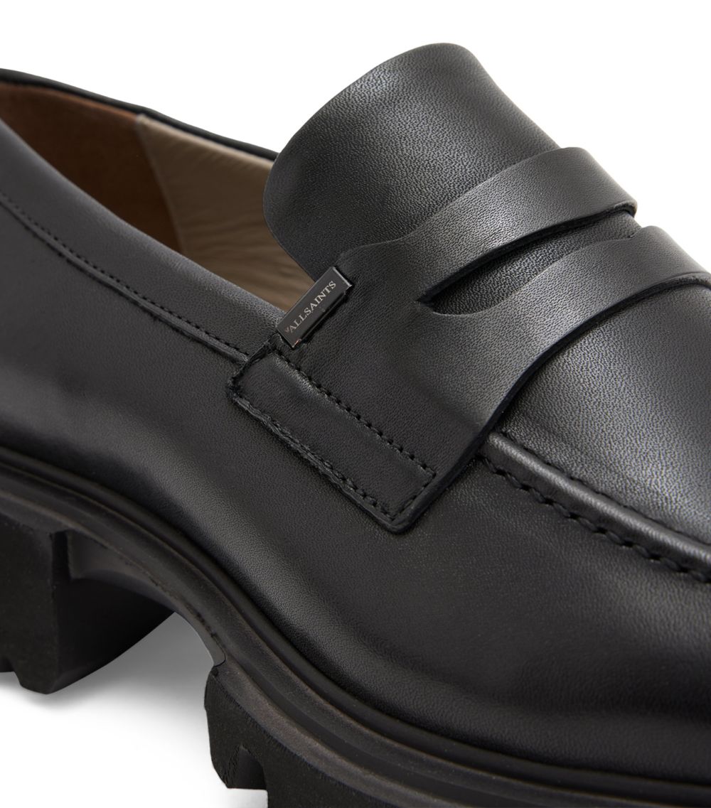 Leather Lola Loafers