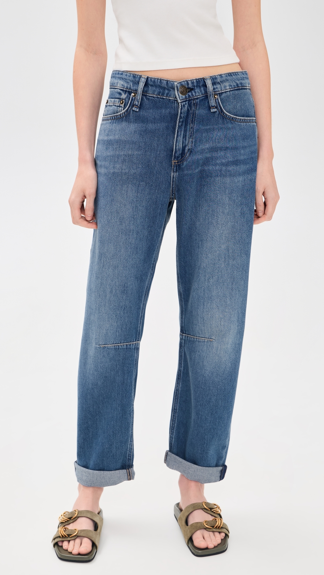 Featherweight Slim Tapered Stevie Jeans Echo