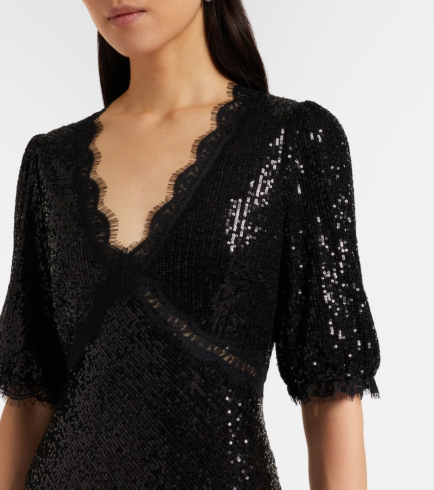 Verena sequined maxi dress