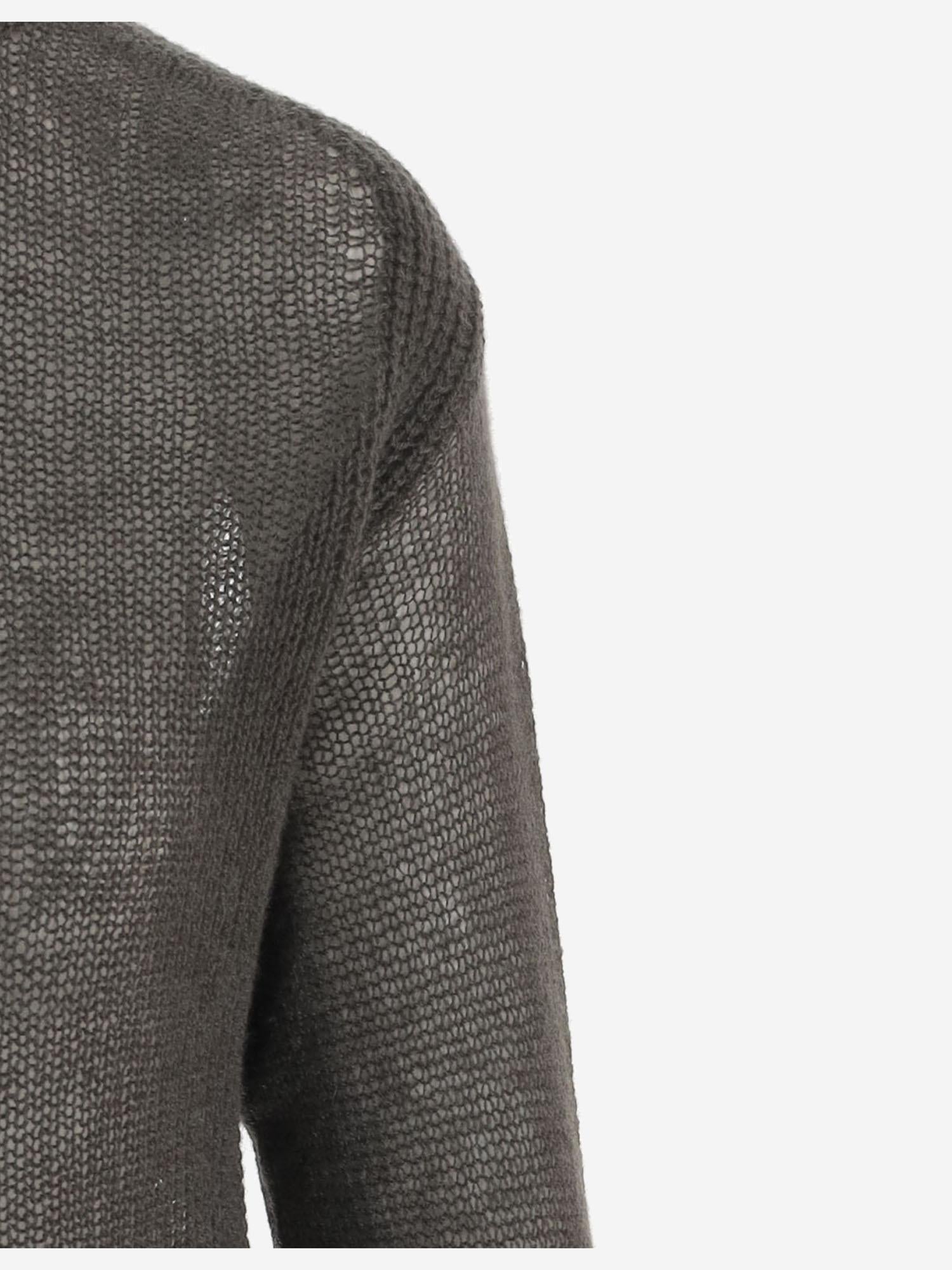 Cashmere Crew Neck Sweater — Green