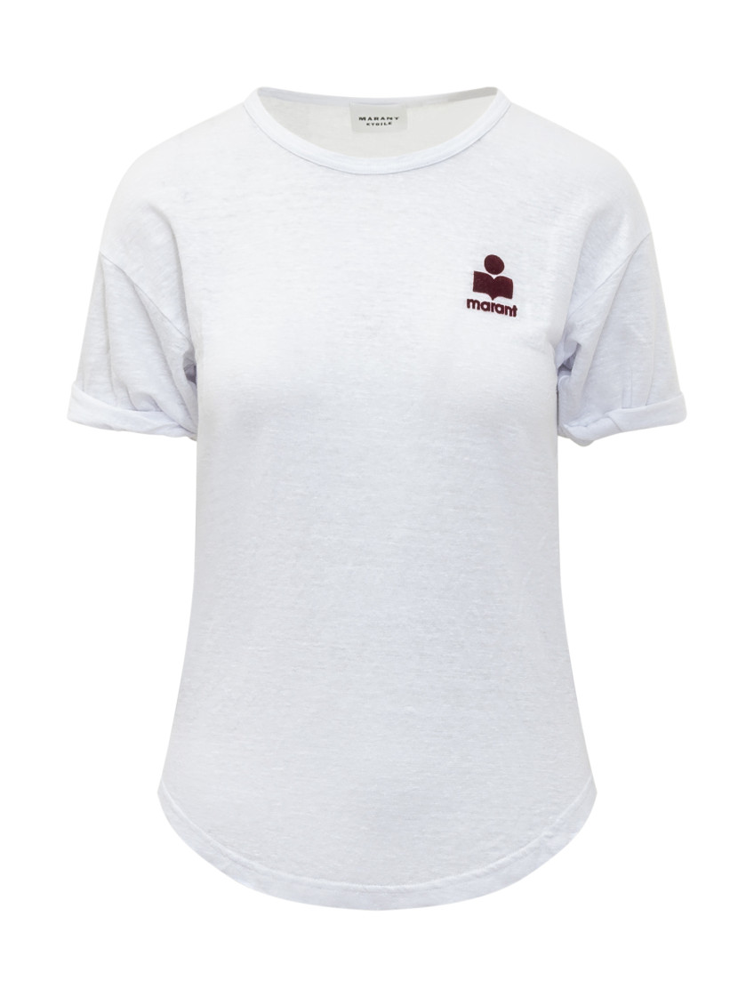 White Logo Crew Neck T-Shirt