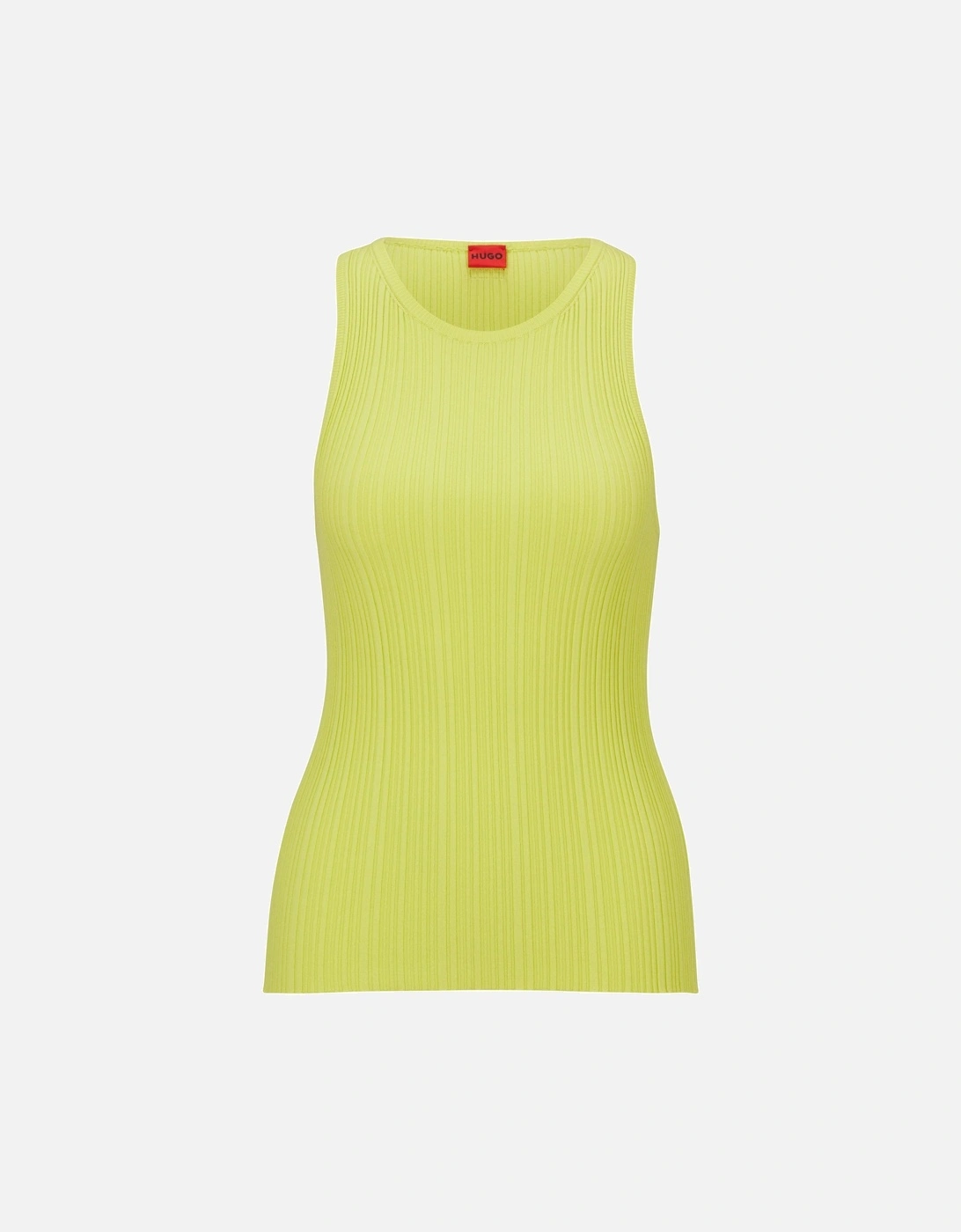Hugo Boss Women's Shariza Top - Yellow - Size: 10