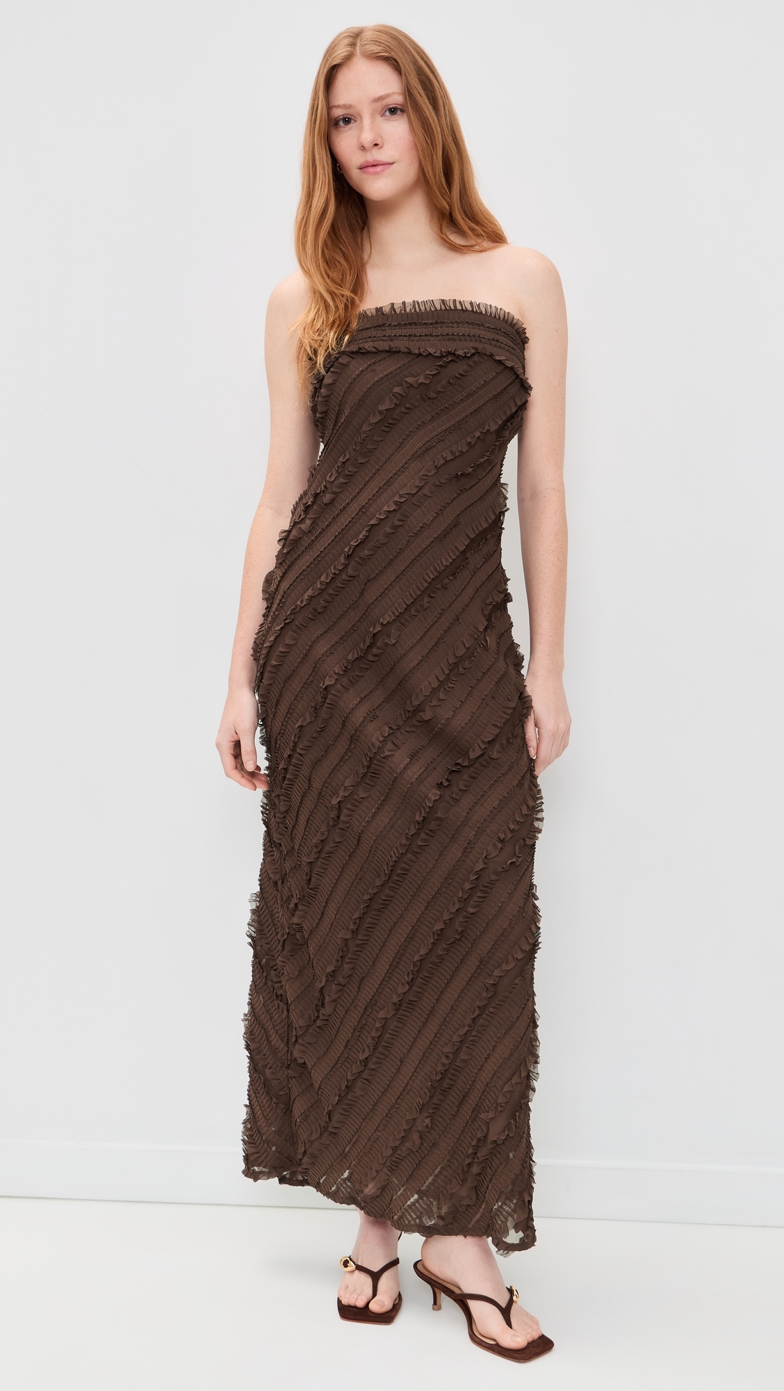 Strapless Maxi Dress Butter