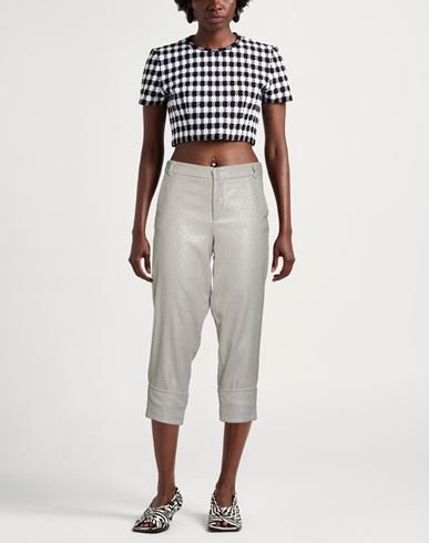 Woman Pants Light grey Size 6 Recycled wool, Polyamide, Viscose, Polyester