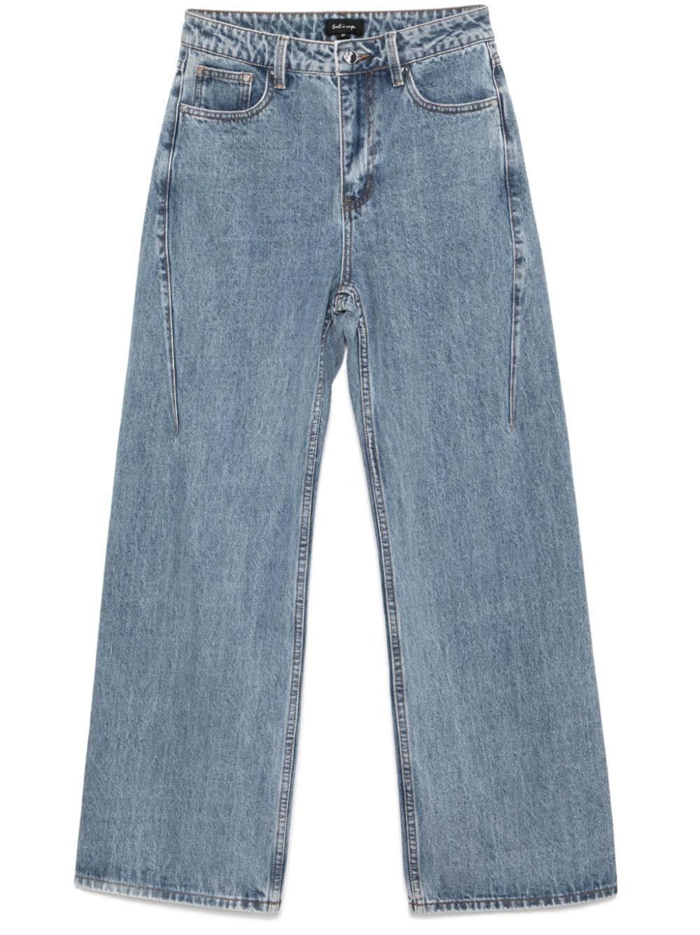 Wide-leg jeans - Blue