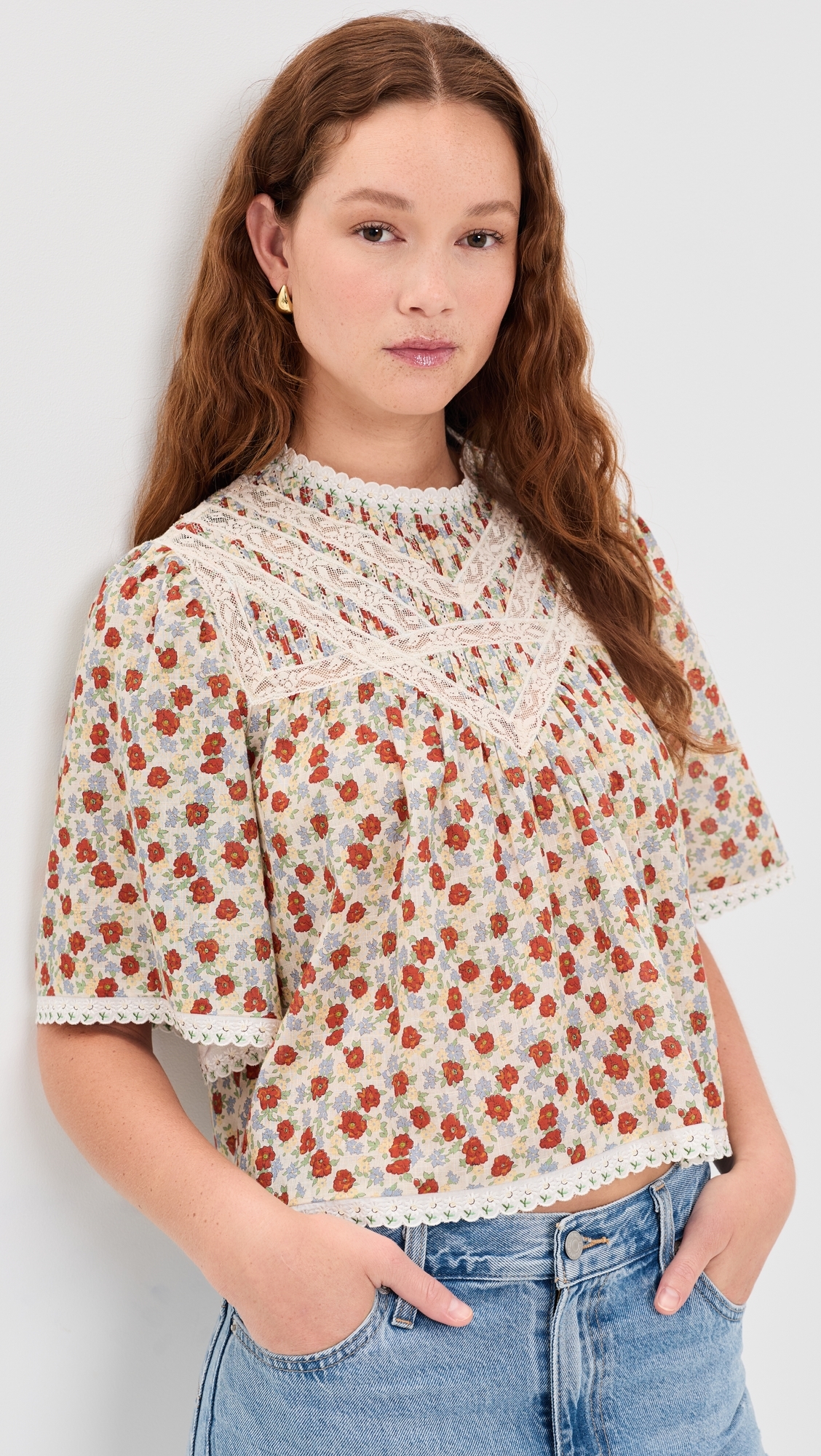 Viera Print Blouse Multi