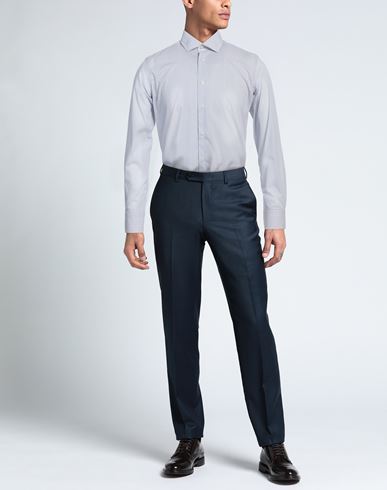 Man Shirt Blue Size 15 ½ Cotton, Polyamide, Elastane