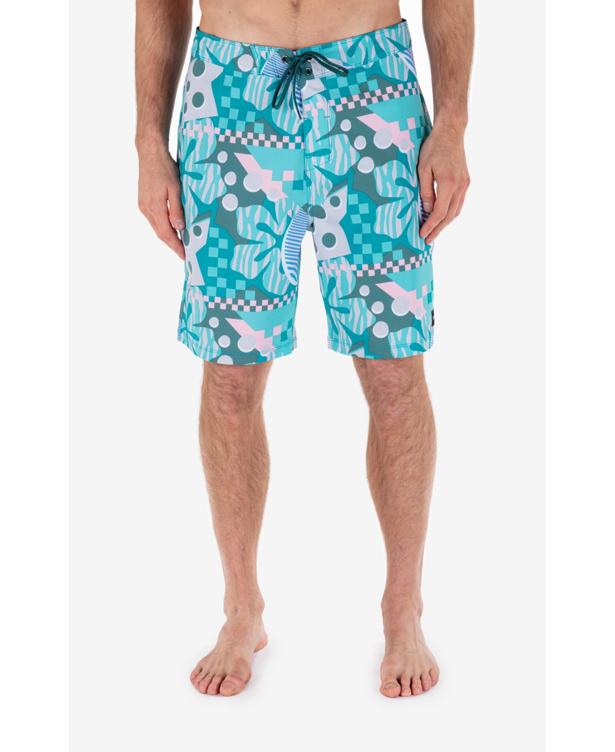 "Men's Weekender Drawstring 20"" Boardshorts - Armored Navy 2"