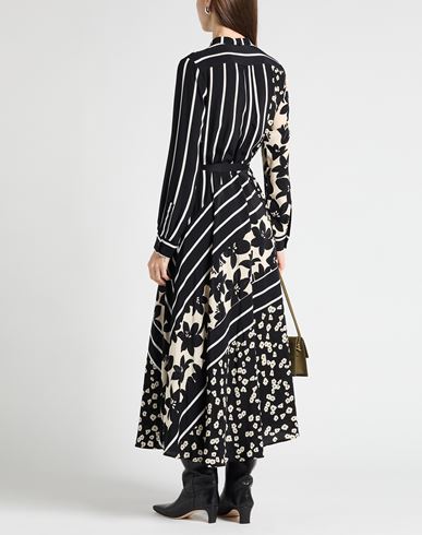 Woman Maxi dress Black Size 10 Silk