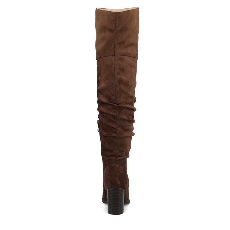 Women's Kaison Wide Calf Over The Knee Boots (Chocolate)