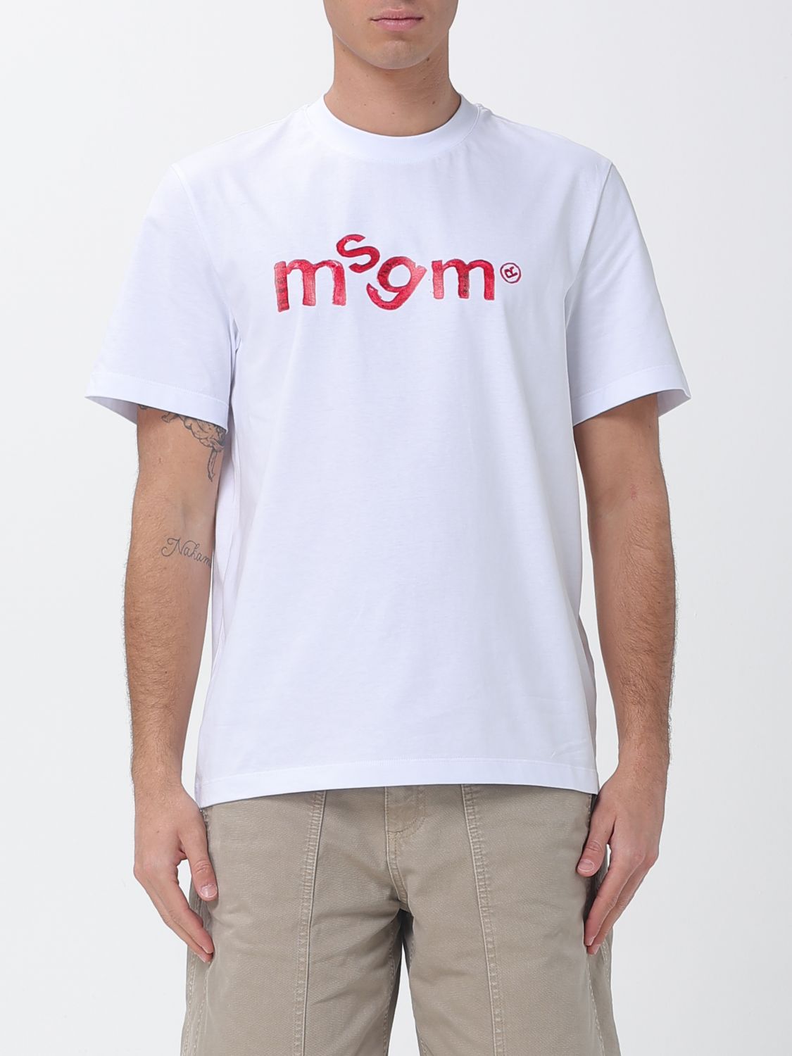 T-Shirt Men color White