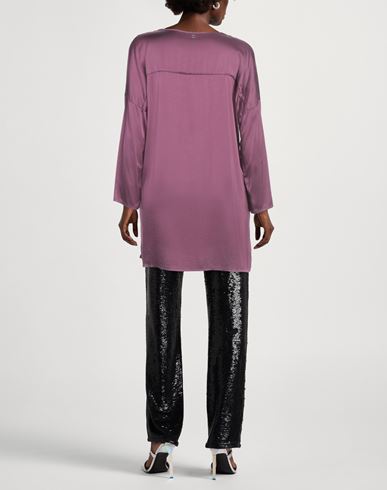 Manila Grace Woman Top Mauve Size 6 Viscose