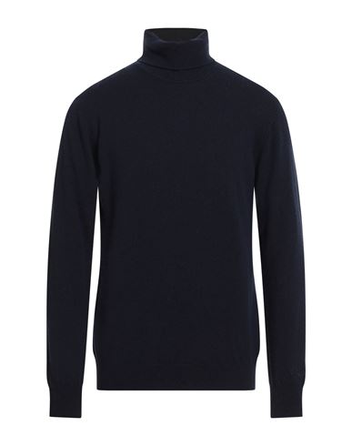 Man Turtleneck Midnight blue Size XL Wool, Viscose, Cashmere, Polyamide
