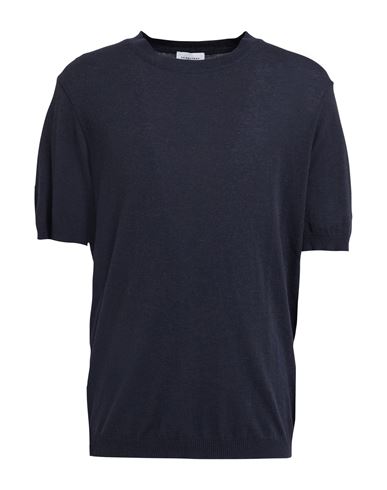 Man Sweater Midnight blue Size 3XL Cotton