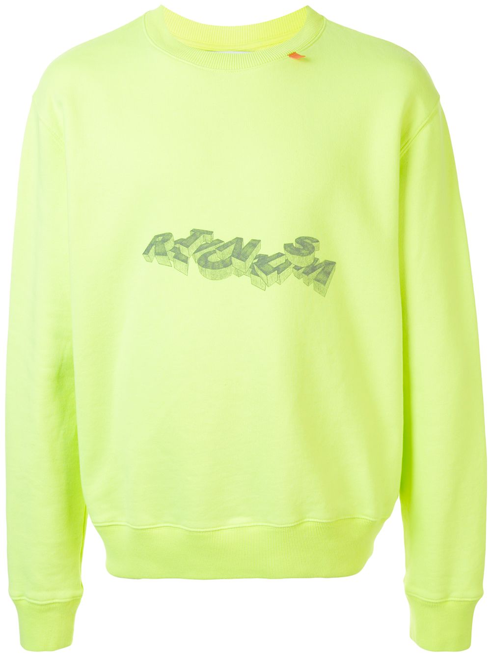 Arrows print sweatshirt - Yellow