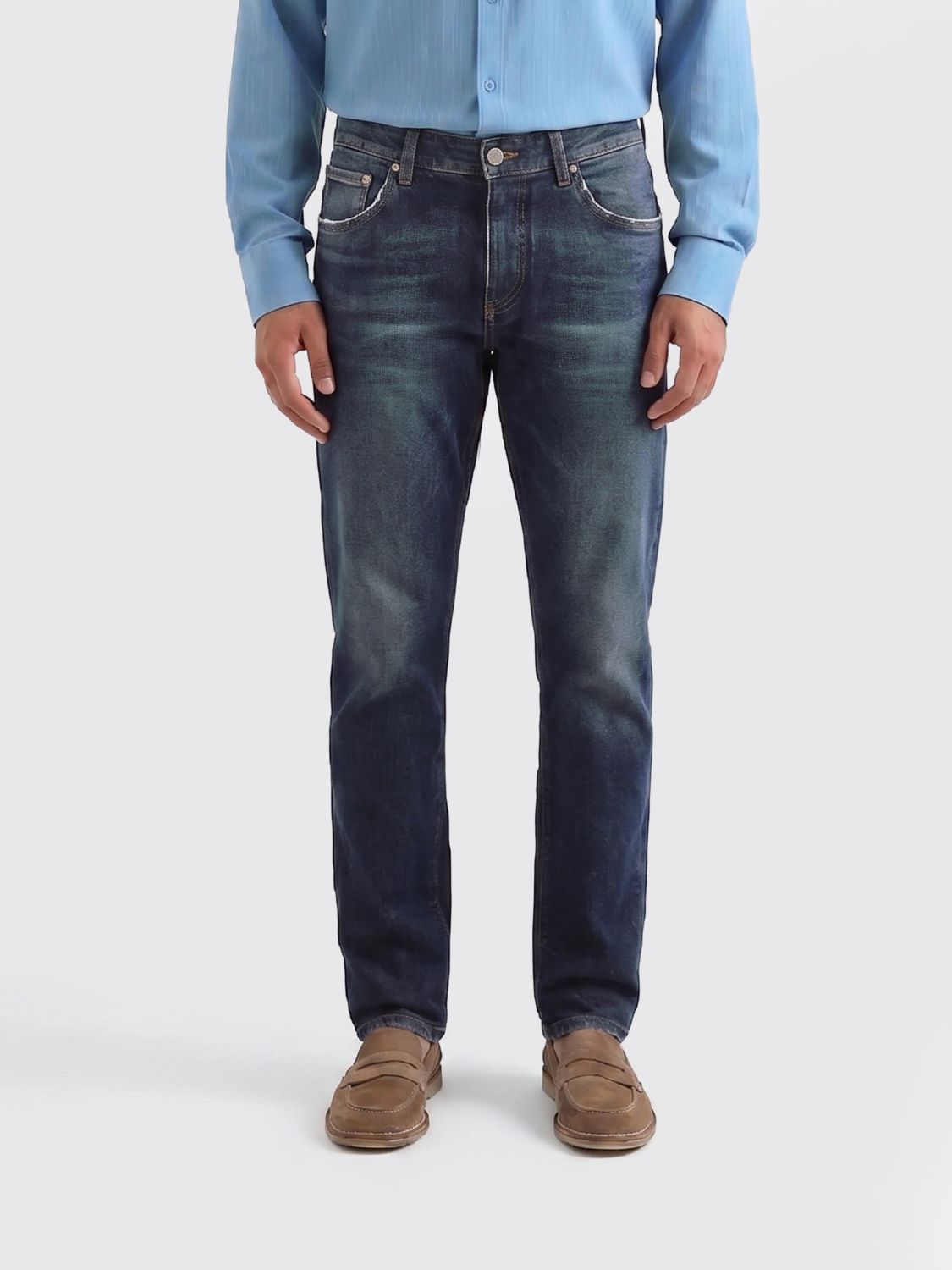 Slim Fit Jeans in Dark Blue