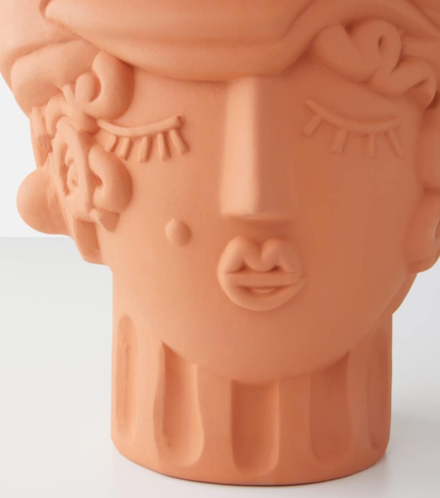 Seletti Magna Graecia Woman terracotta vase by Antonio Aricò