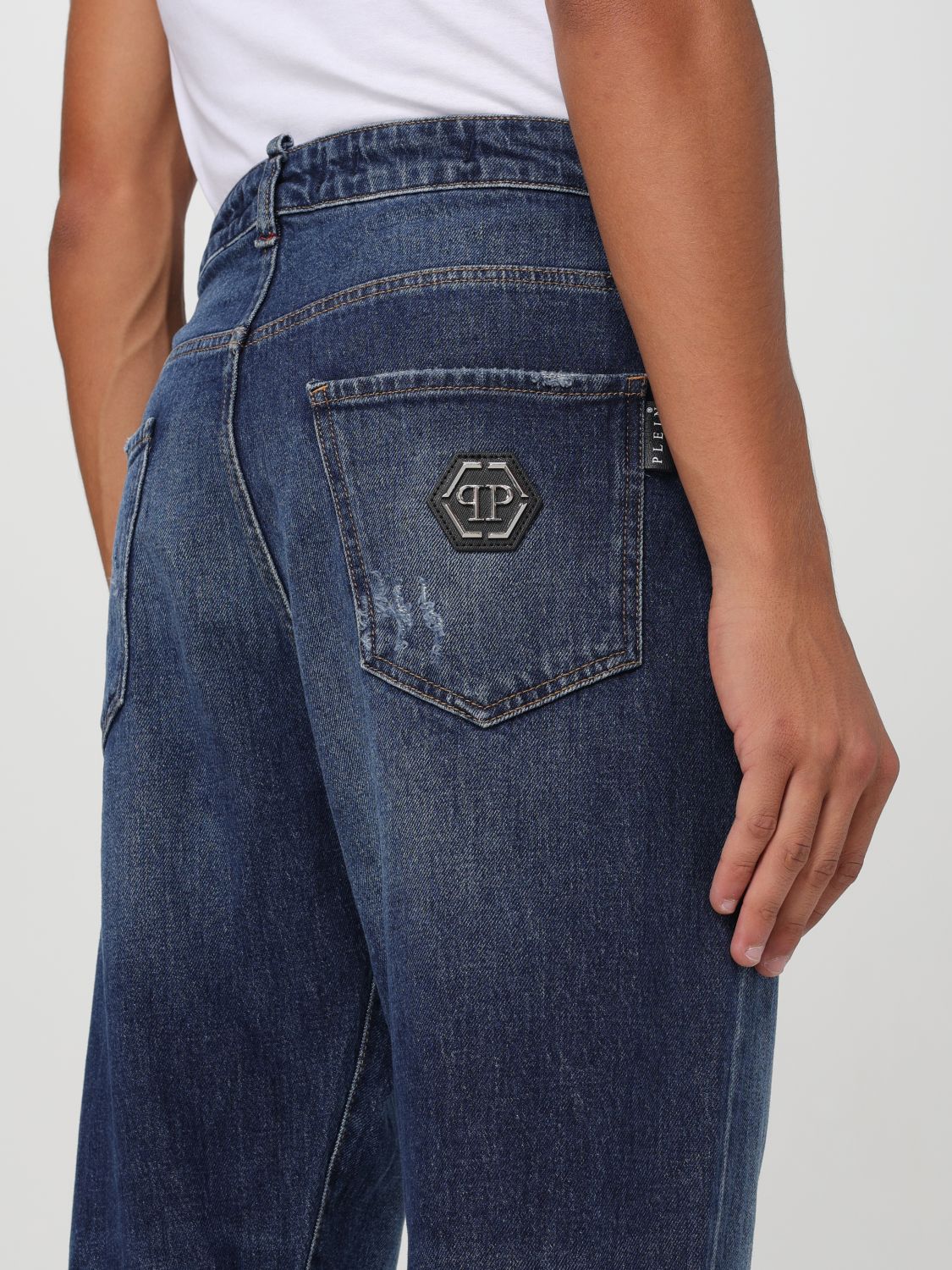 Detroit mid-rise straight-leg jeans - Grey