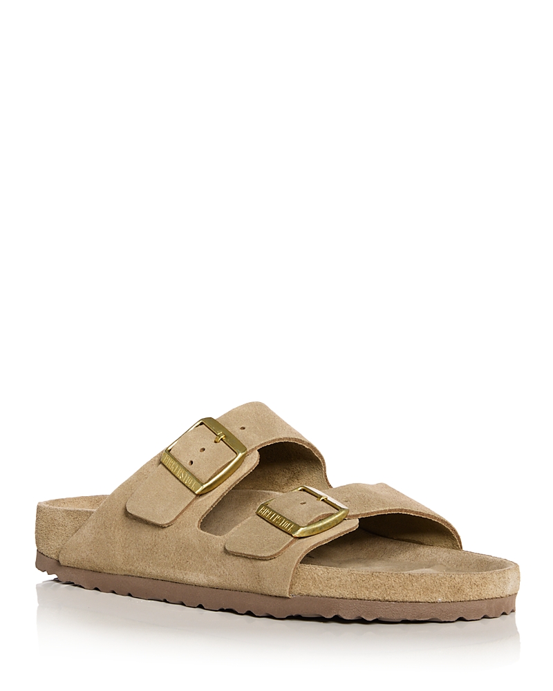 Birkenstock Arizona double-buckle slide sandals - Brown