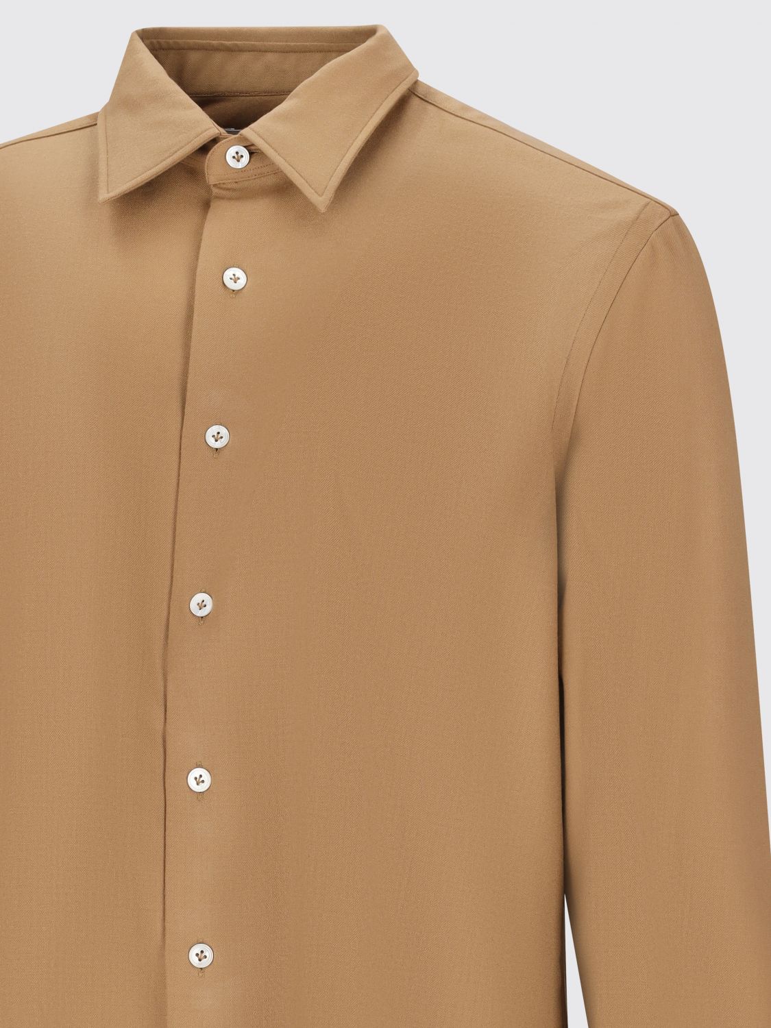 Shirt Men color Biscuit
