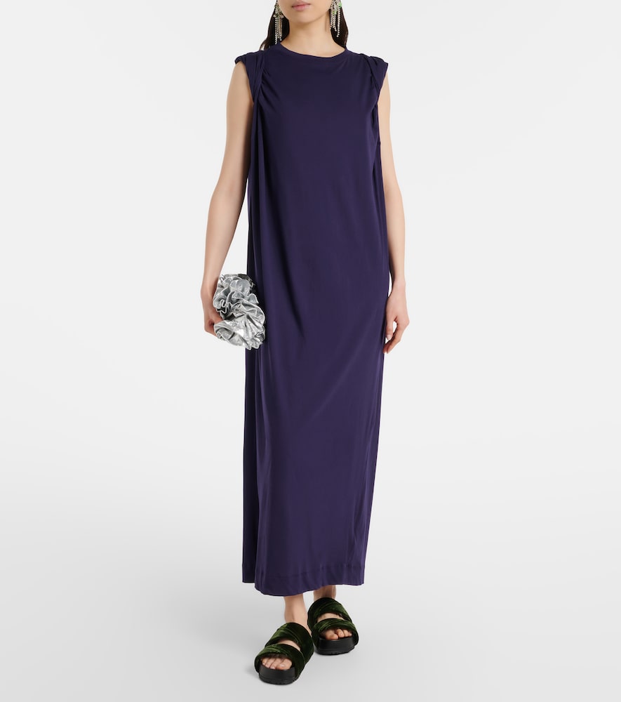 Cotton midi dress