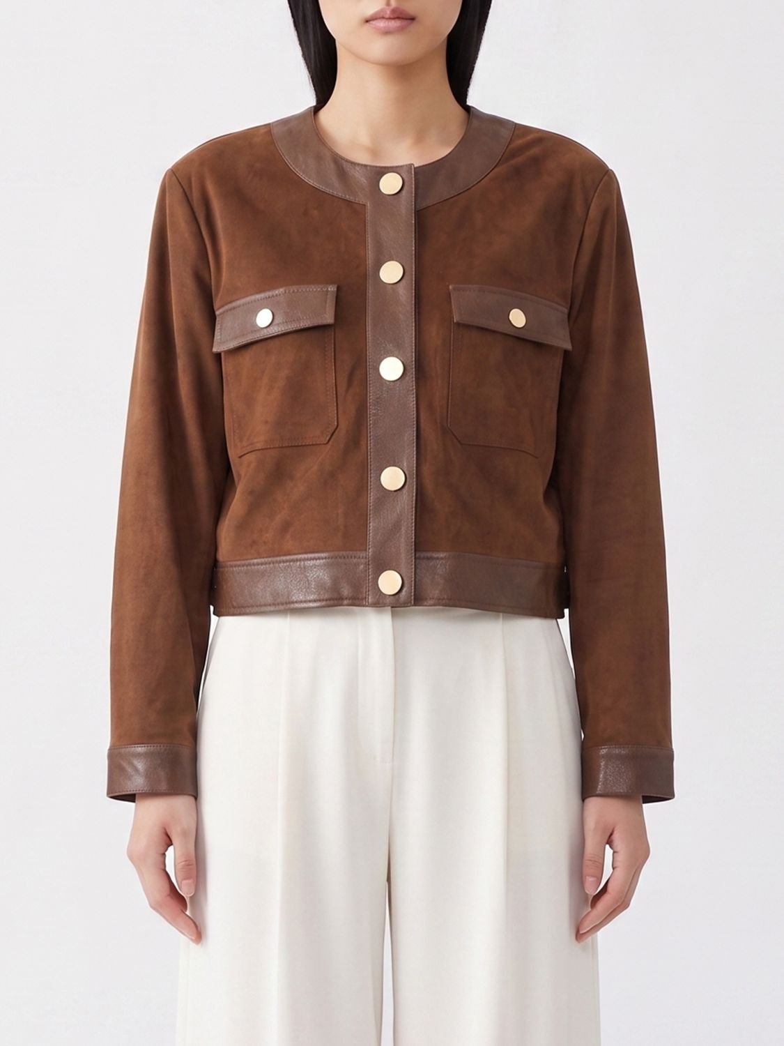 Jacket Woman color Brown