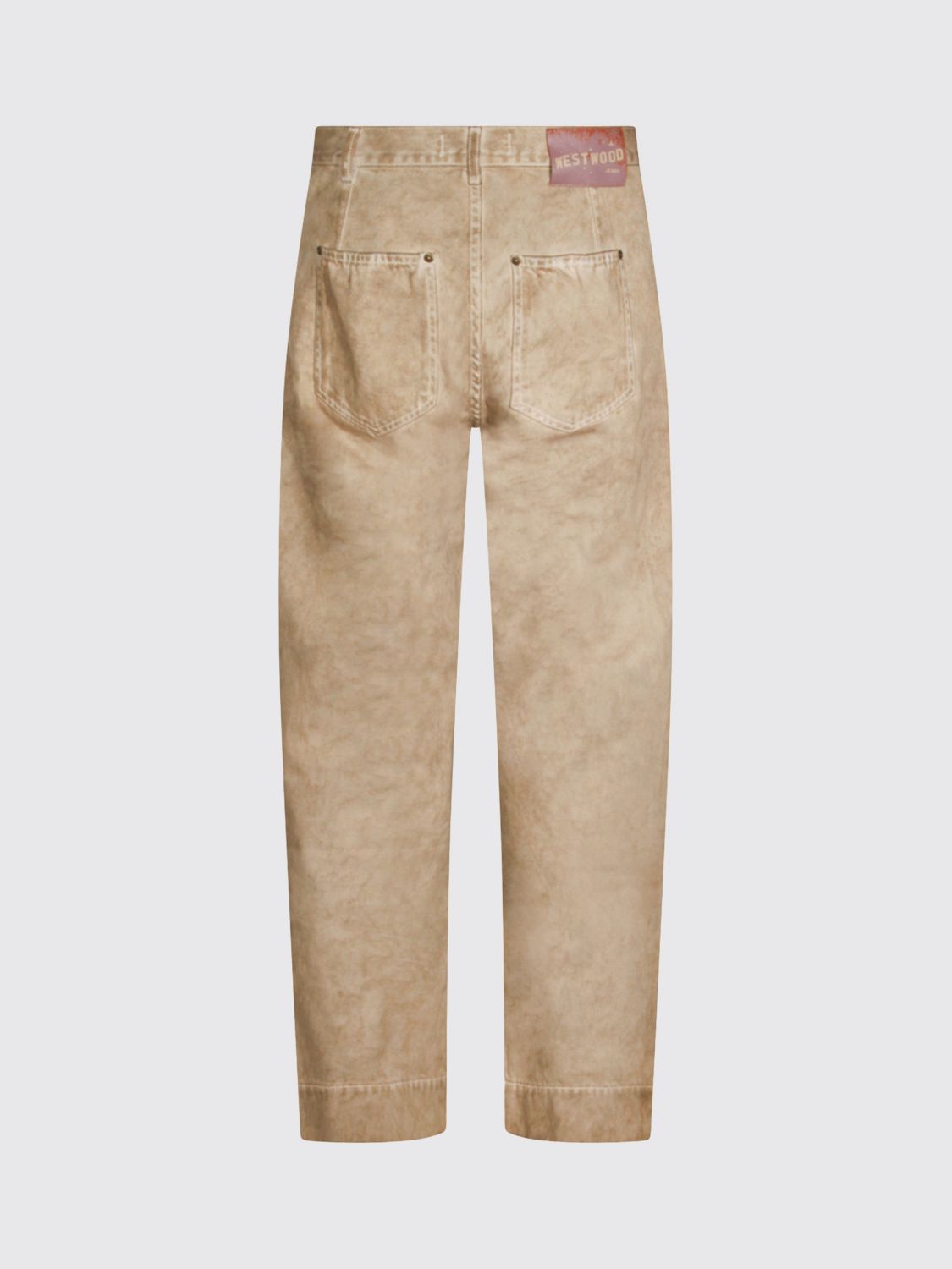 Pants Men color Beige