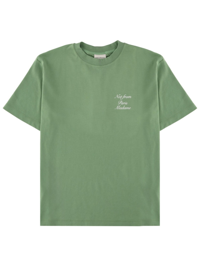 Slogan Calligraphy T-shirt