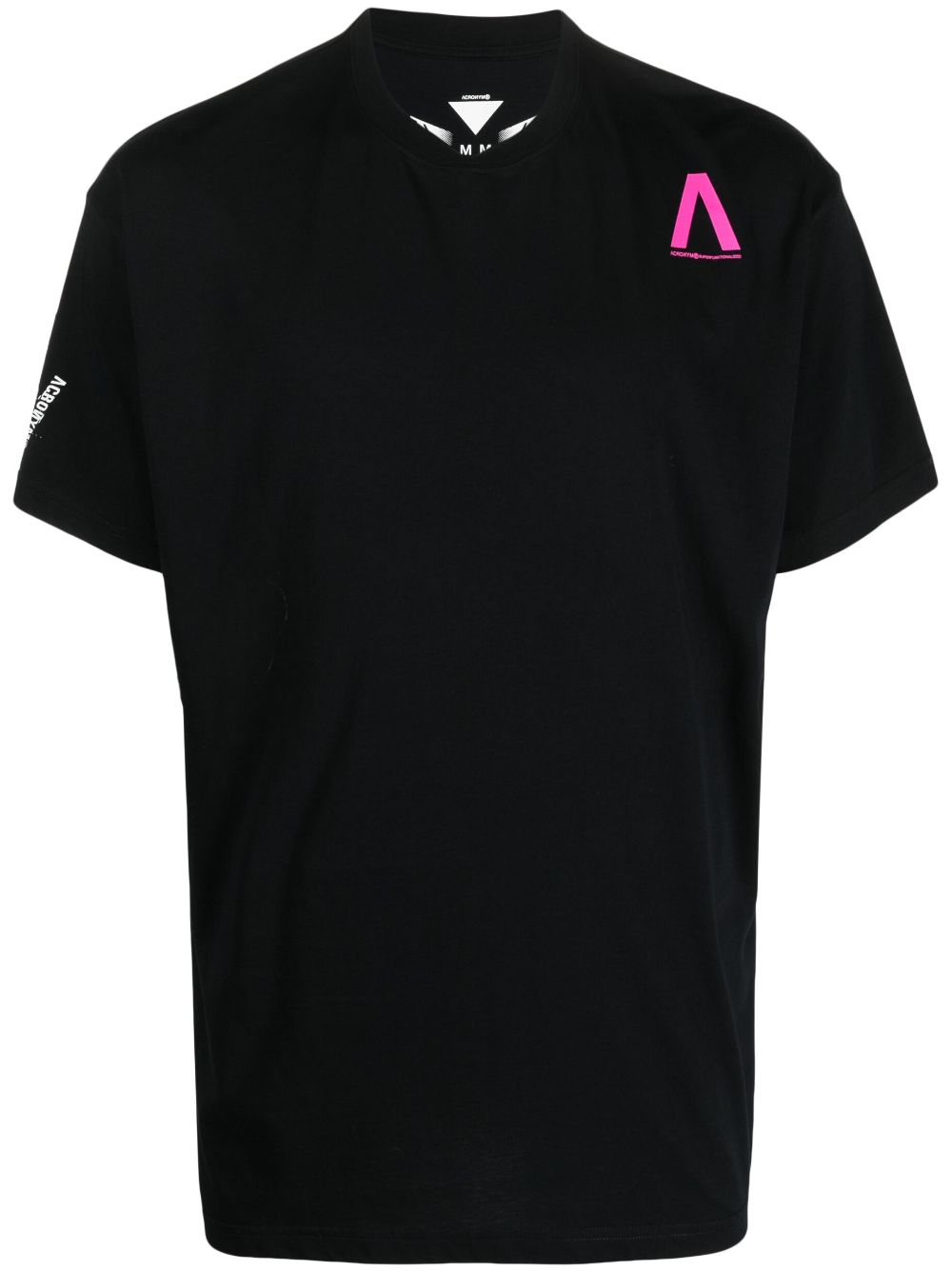 Graphic-print cotton T-shirt - Black