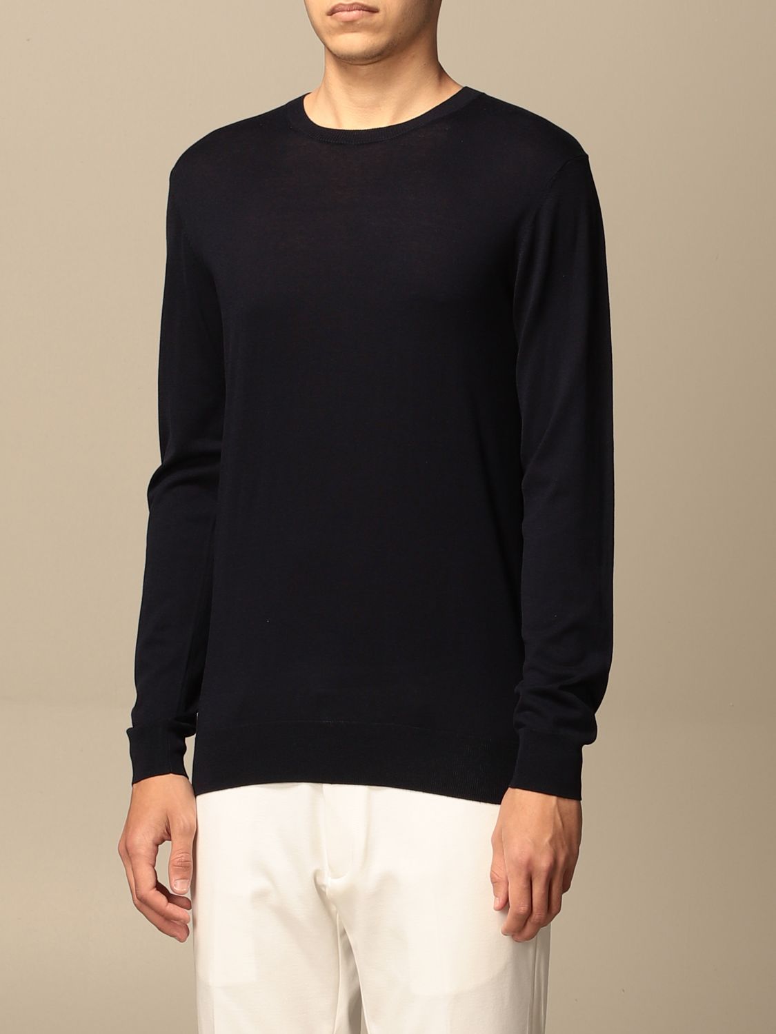 Jumper Men colour Blue