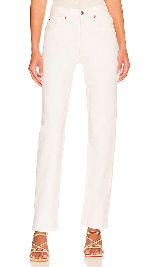 RE/DONE Originals 70's Straight Jeans in White. - 31 also