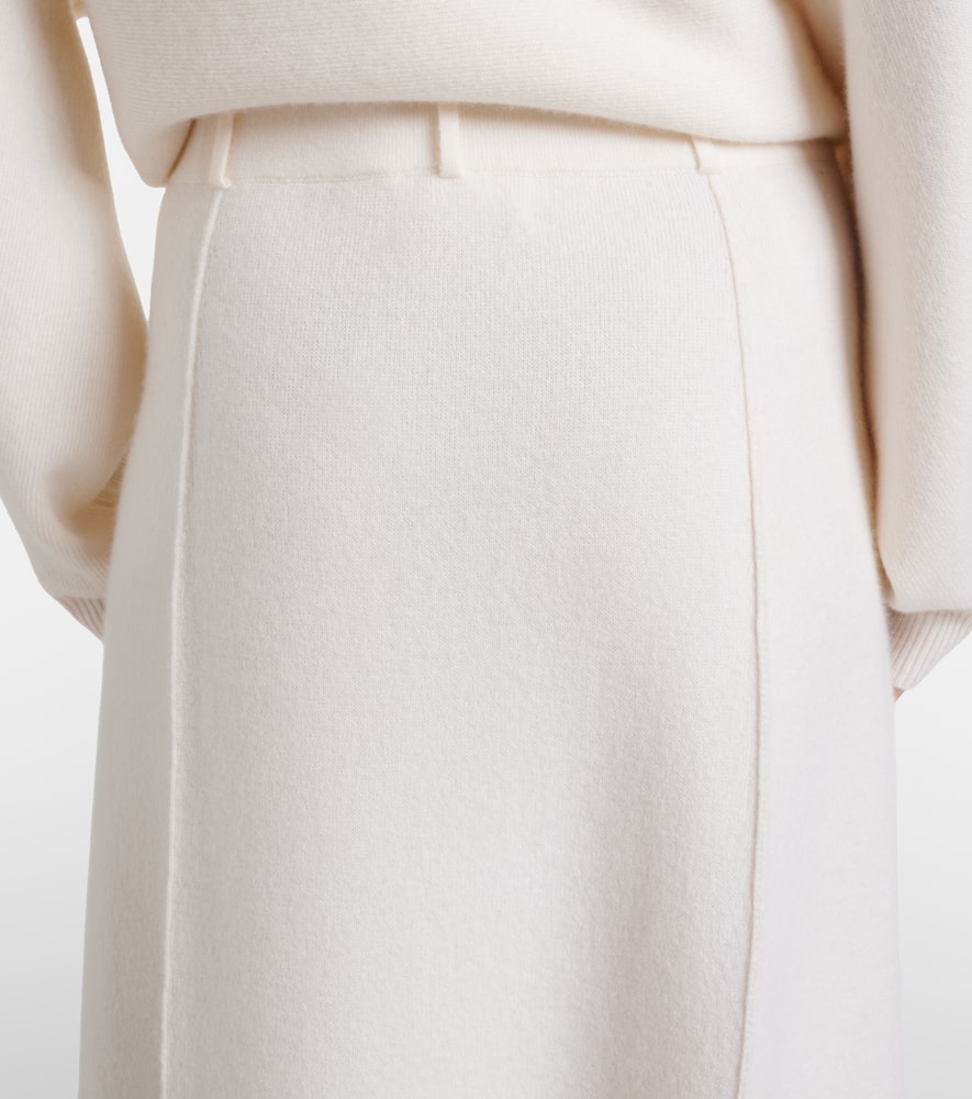 Ruthie cashmere midi skirt