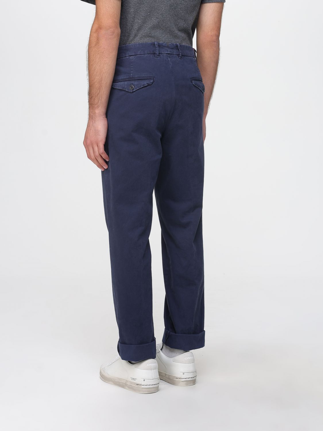 Pants Men color Navy