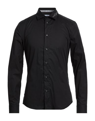 Man Shirt Black Size 15 ¾ Cotton, Elastane