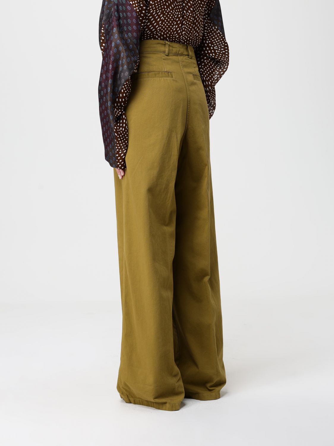 Pants Woman color Kaki