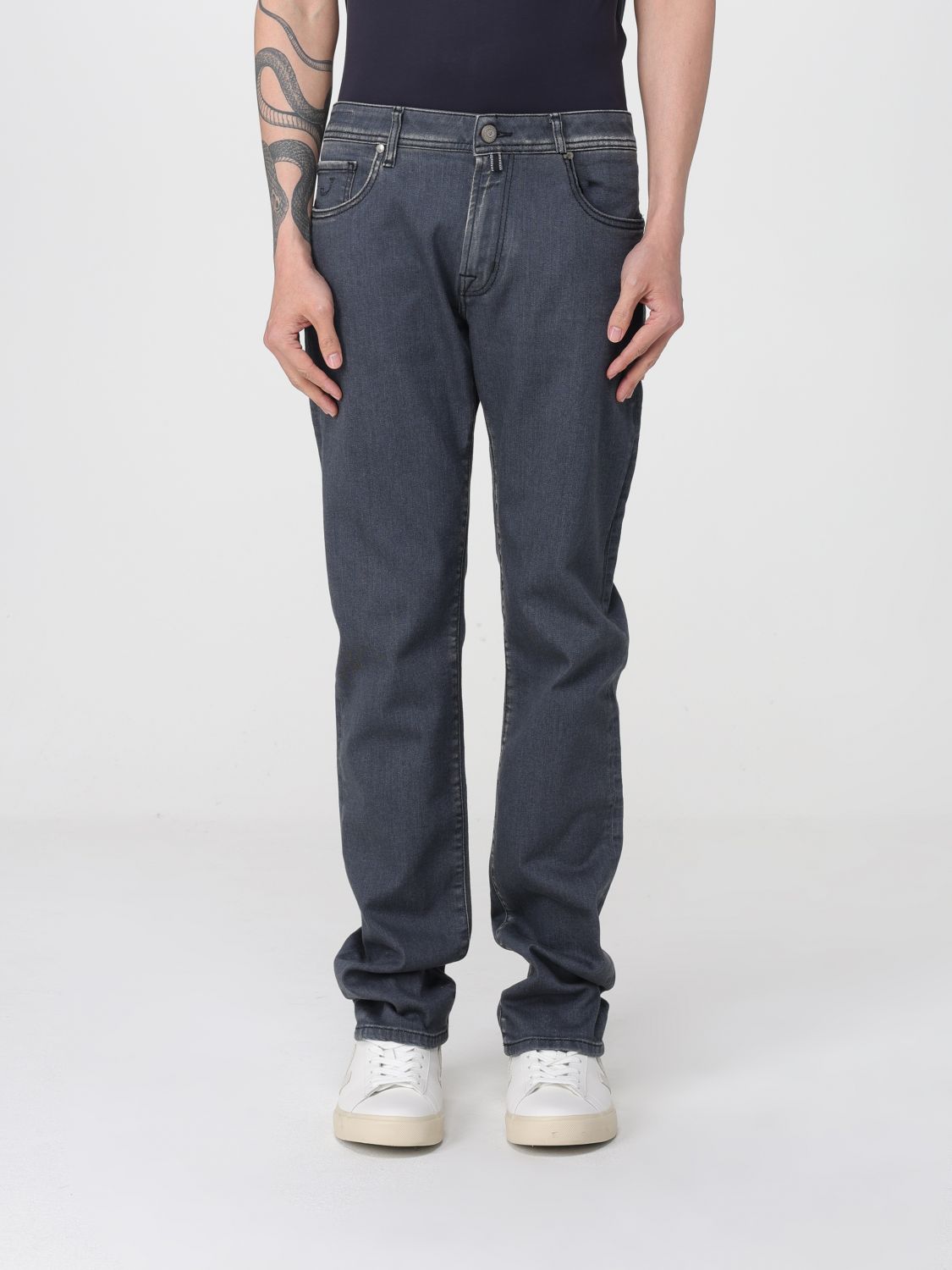 Jeans Men color Navy