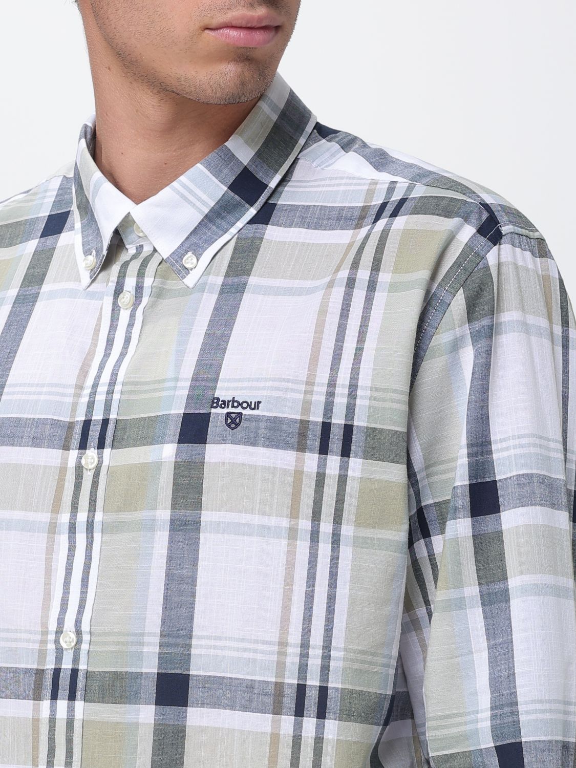 Shirt Men color Sage