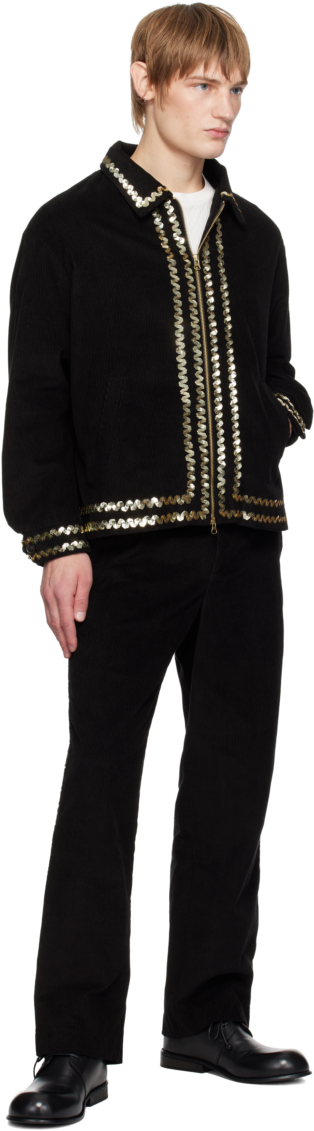 Bode Black Bandstand Jacket