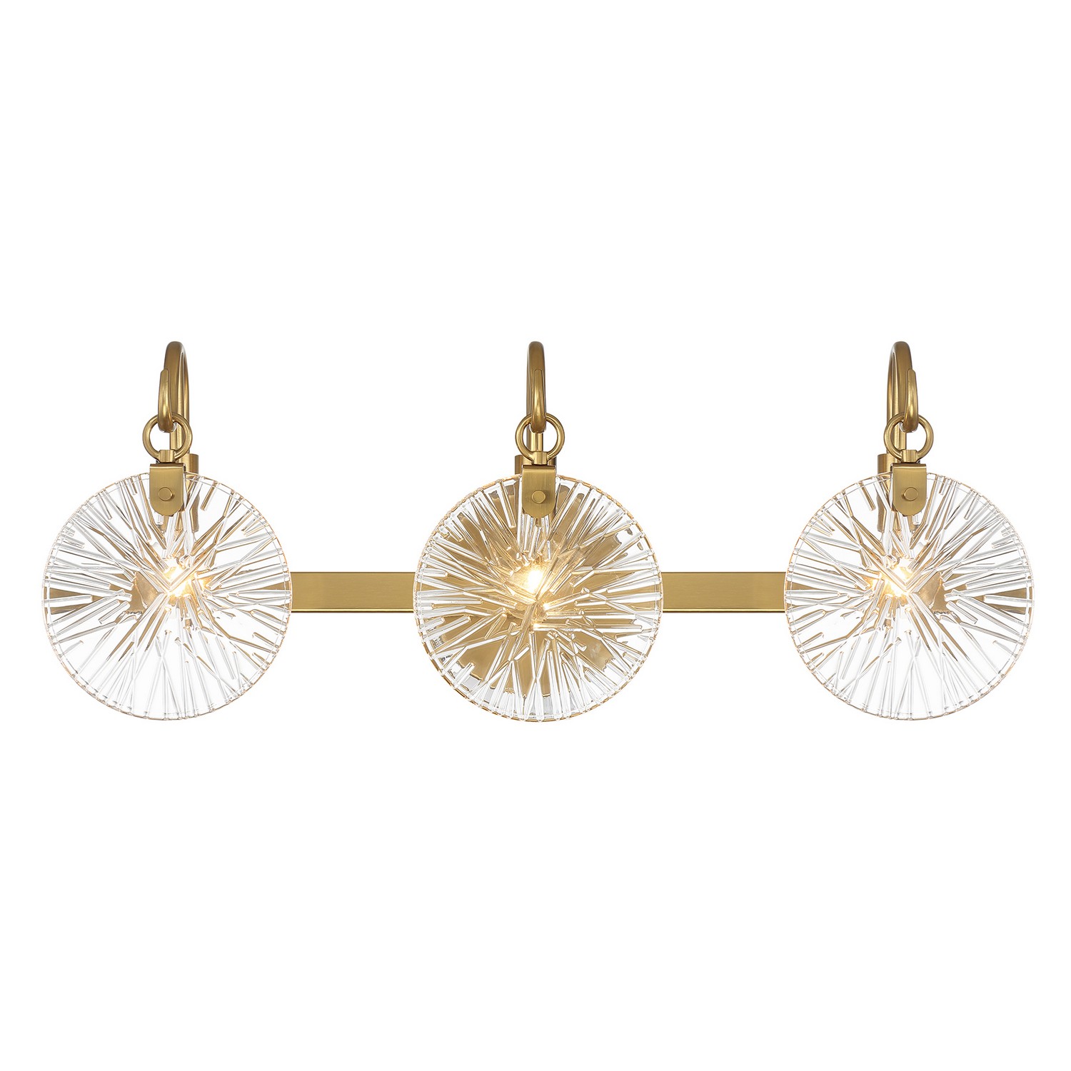 Addison 3-Light Bathroom Vanity Light in Warm Bra