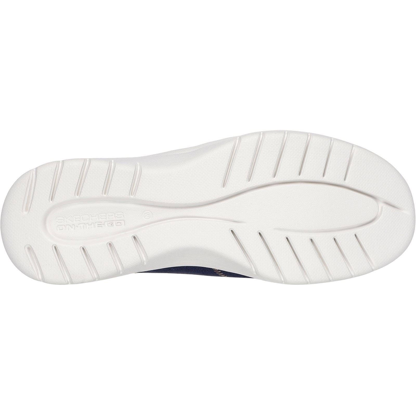 Skechers Palmilla Textile Women's Navy Boat Shoe