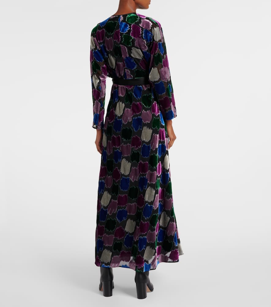 Babette printed midi dress