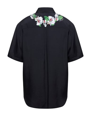 Man Shirt Black Size 14 ½ Viscose