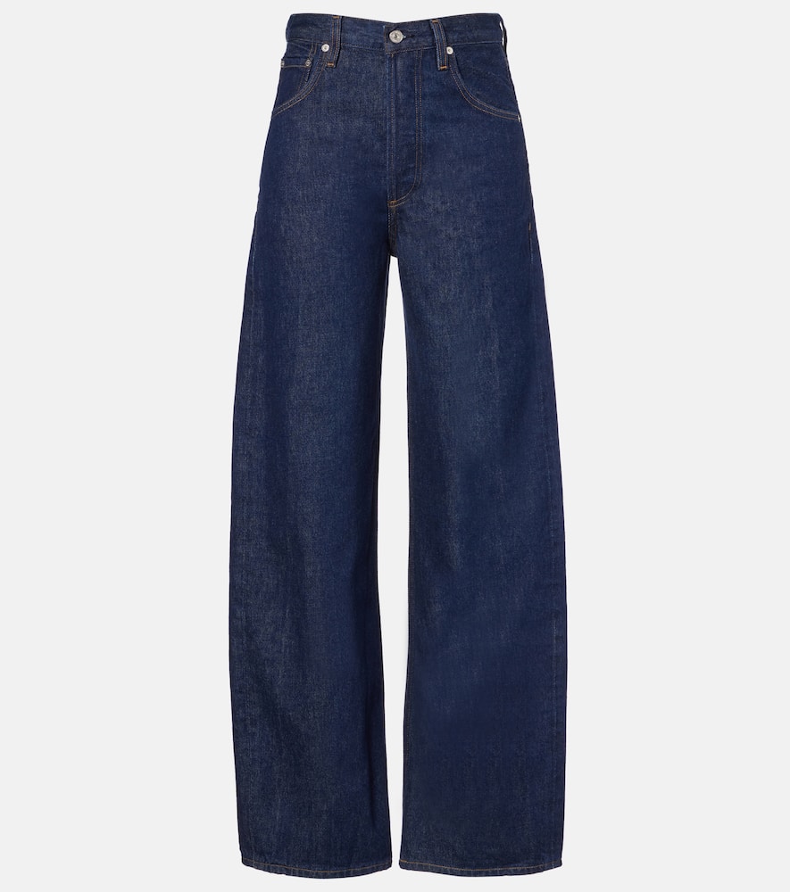 Ayla high-rise wide-leg jeans