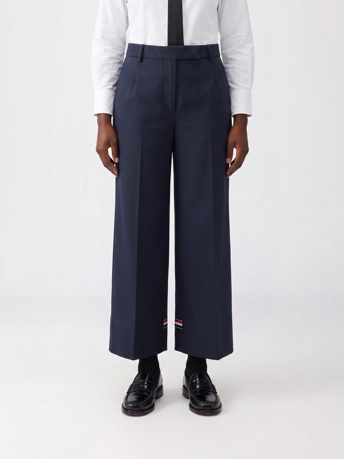Pants Woman color Blue