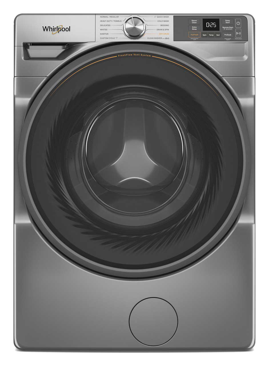 Smart Front Load Washer with FreshFlow Vent System 4.5 Cu. Ft. in Radiant Silver