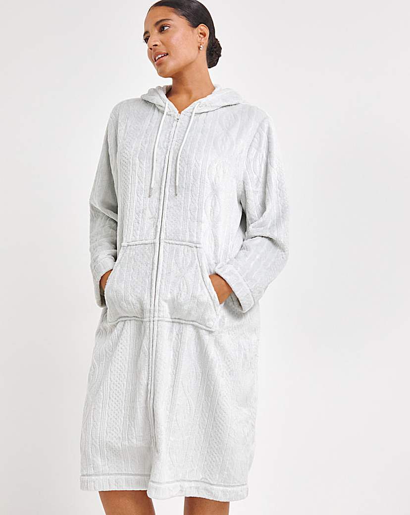 Pretty Secrets Zip Fleece Gown