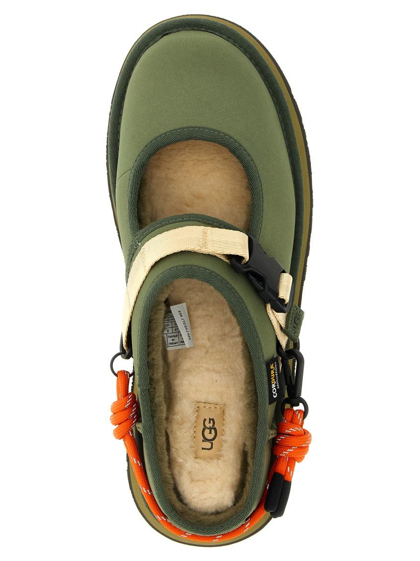 Green Solid Slippers