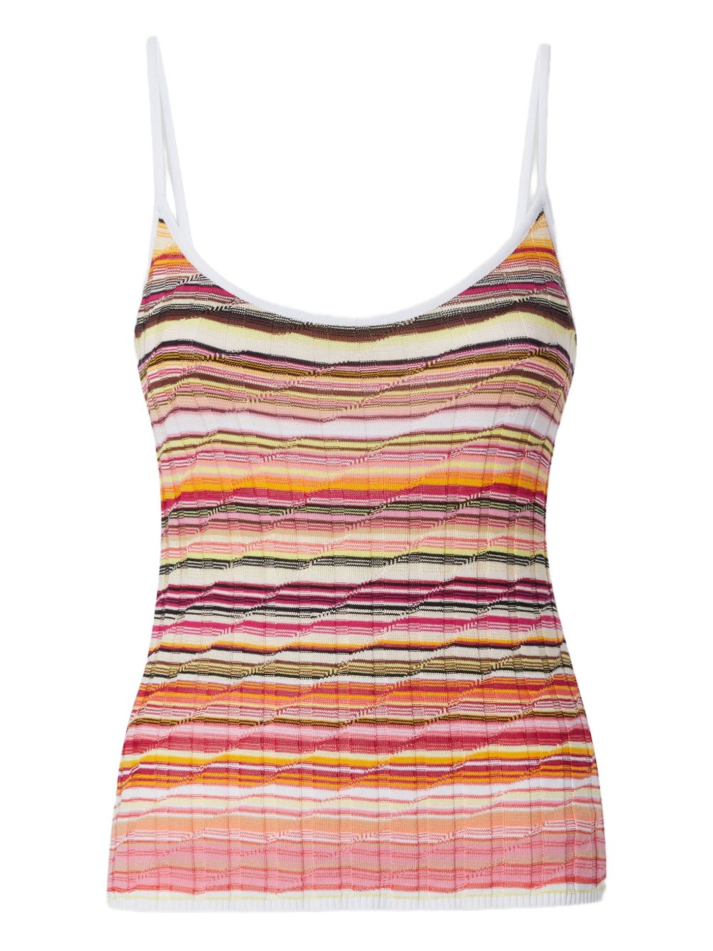 Striped tank top - Blue