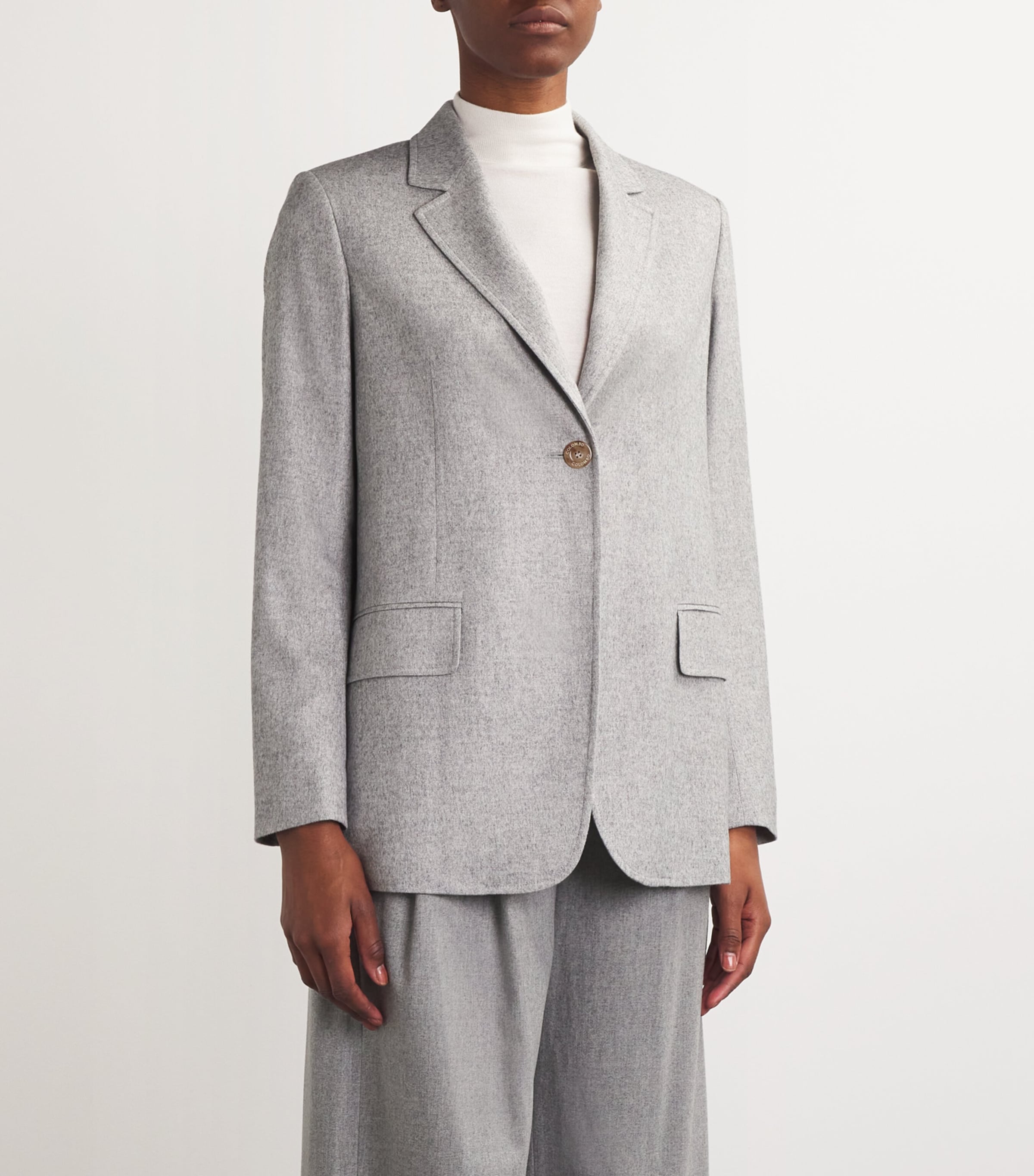 Cashmere-Silk Blazer