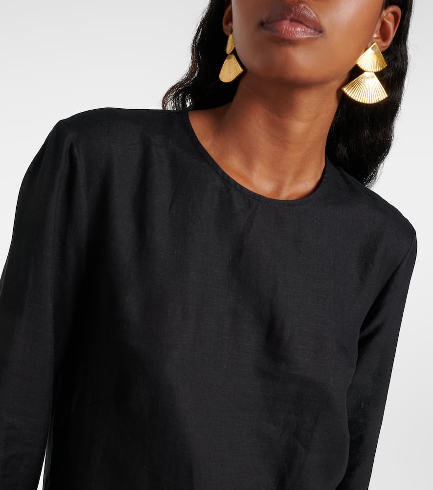 Murray linen shift dress
